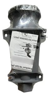 Tomada De Sobrepor 3p+n+t 63a 600/690v 5h Preto Sn5505 Steck Preto