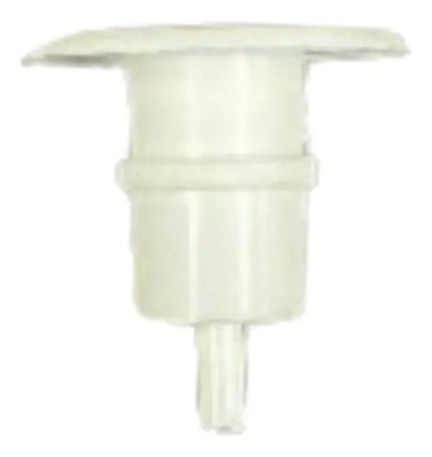 Kit Com 2 Peças: Cabeçote 22mm Plástico Xacb9111 Schneider Branco -