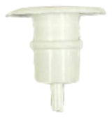 Kit Com 2 Peças: Cabeçote 22mm Plástico Xacb9111 Schneider Branco -