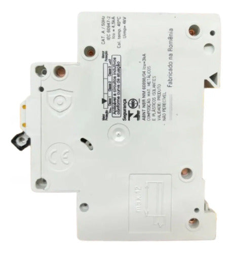 Disjuntor Bipolar Bfaz4-c20/2 20a Eaton -