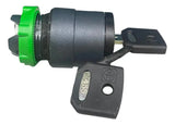 Cabeçote Para Chave Seletora Ø22mm 2 Pos Zb5ag2 Schneider Preto -