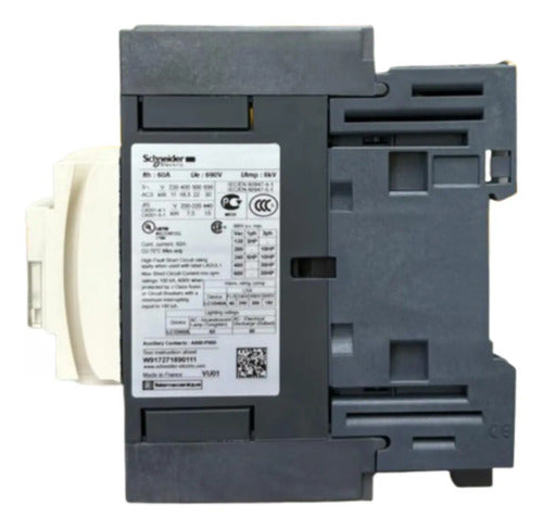 Contator 3p Tesys 40a 1na+1nf 220vcc Lc1d40amd Schneider 220vcc