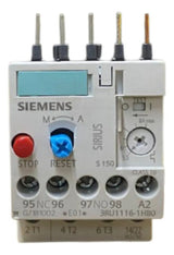 Relé Térmico De Sobrecarga 5,5 - 8 A 3ru1116-1hb0 Siemens Não Informado