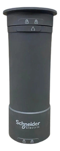 Base + Tampa Preta 60mm Xvuc21mp P Coluna Luminosa Schneider