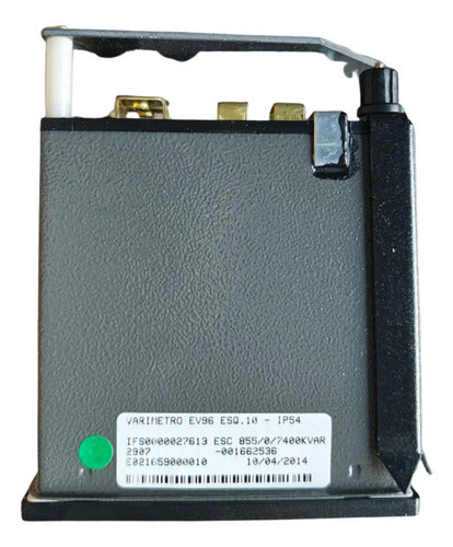Varímetro Ev96 -855 A 7400 Kvar 700/5a 11000/120v Ip54 Kron