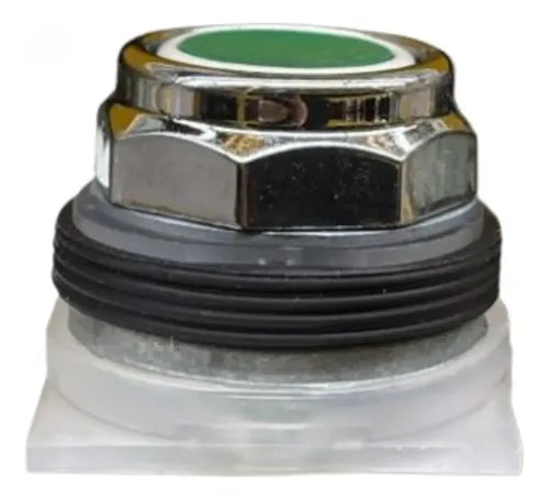 Cabecote Para Botao 30mm Metalico 9001kr1g Verde Schneider Verde -