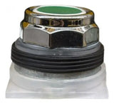 Cabecote Para Botao 30mm Metalico 9001kr1g Verde Schneider Verde -