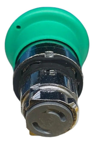Cabeçote Para Botão Ø22mm Metálico Zb4bt3 Schneider Verde -