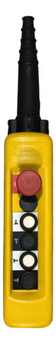Botoeira Pendente 4 Botões 2 Velocidade Xaca4913 Schneider Amarelo