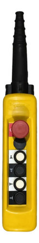 Botoeira Pendente 4 Botões 2 Velocidade Xaca4913 Schneider Amarelo