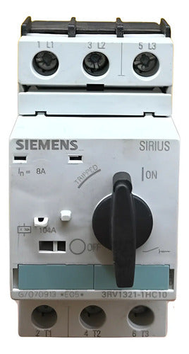 Disjuntor Motor Tripolar 3rv1321-1hc10 Siemens