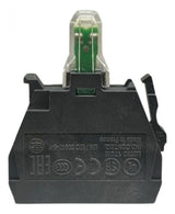 Kit Com 2: Bloco De Contato Led Lumin. Verde Zbvb3 Schneider