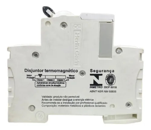 Disjuntor Acti9 Ic60h 2p Curva C 20a 400v A9f84220 Schneider