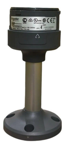 Base De Fixação Ø60 Preta Haste De 100mm Xvuz02 Schneider