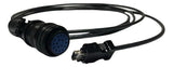 Cabo Encoder 3m Bch2 Conector Militar Vw3m8d2ar30 Schneider Preto
