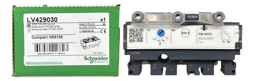 Disparador Nsx100 Tm100d Tripolar Lv429030 Schneider - 50-60hz