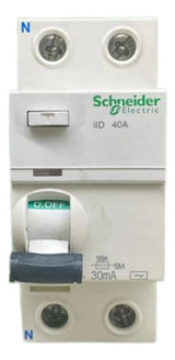 Interruptor Diferencial Iid 2p 40a 30ma A9r71240 Schneider