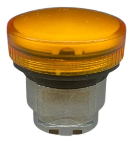 Kit Com 2 Peças: Cabeçote Para Sinalizador Zb4bv05 Schneider Laranja -