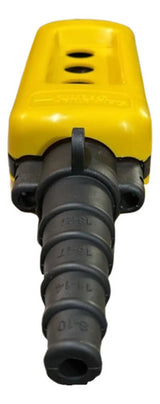 Botoeira Pendente 3 Furos Ø22mm Xaca03 Schneider Amarelo