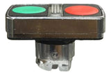 Cabeçote P/ Botão Duplo Luminoso Vd/vm Zb4bw7a3740 Schneider Verde/vermelho Não Se Aplica