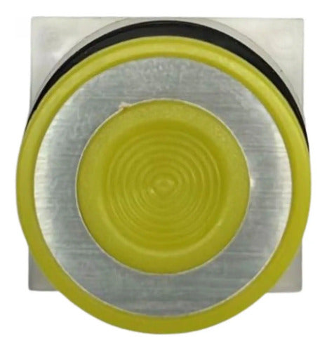 Cabeçote Para Botão 30mm Metálico 9001kr9y Amarelo Schneider Amarelo -