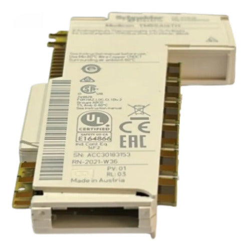 Modulo De Expansao Analogica 6 Entradas Tm5sai6th Schneider 24vcc