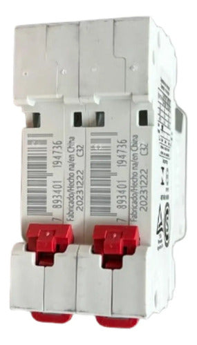 Kit Com 2: Disjuntor Bipolar Sdd62c32 32a Curva C Steck