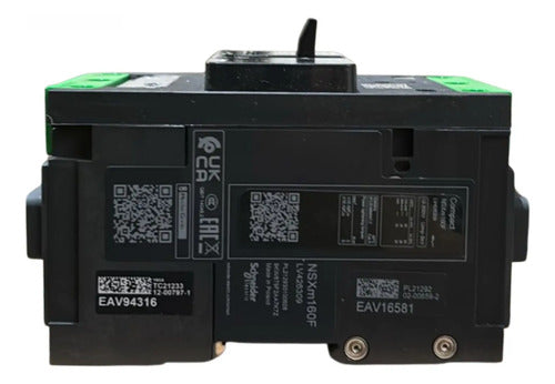 Disjuntor Tripolar Nsxm 36ka Tm160d Lv426309 Schneider