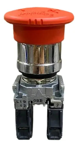 Botão Cogumelo 40mm Vermelho Na+nf Xb4bs8445 Schneider Vermelho -
