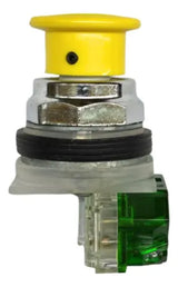 Botão 30mm Metálico 9001kr24yh5 Amarelo Schneider Amarelo -