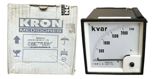 Varimetro Ev96 0-2250 Trmv Em 1350kvar 4000/5a 440/115v Kron