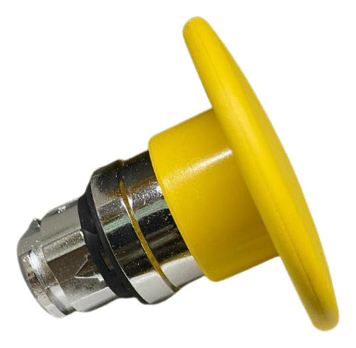 Cabeçote Para Botão Ø22mm Metálico Amarelo Zb4br5 Schneider Amarelo -