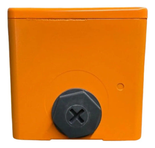 Botoeira Metalica Vazia 22mm Laranja Xapr2502 Schneider Laranja
