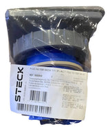 Plug Fixo Embutir 3p+n+t 125a 200/250v 9h S5639w Az Steck Azul