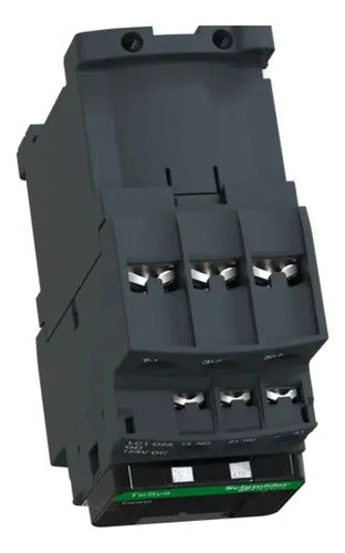 Contator Tesys 3p 25a Ac-3 125vcc 1na+1nf Lc1d25gd Schneider 127v