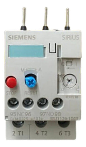 Relé Térmico De Sobrecarga 2,2 - 3,2 A 3ru1126-1db0 Siemens -