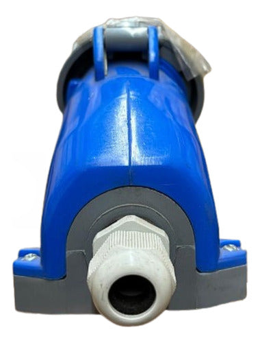 Tomada S4009w 16a 3p+t 220/240v Az Steck Azul