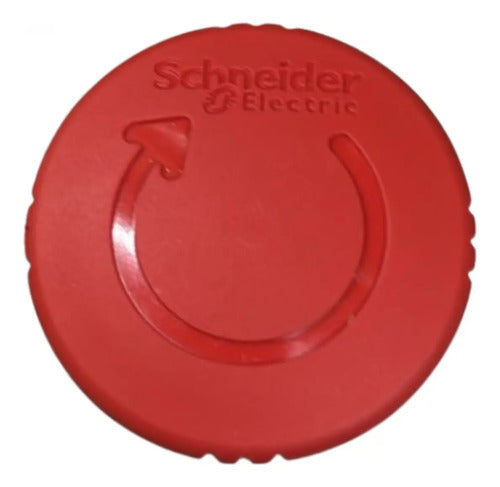 Botão Cogumelo Vermelho 1nf Xb4bs8446 Schneider Vermelho -