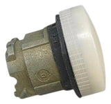 Kit C/ 2: Cabeçote Para Sinalizador Branco Zb4bv01 Schneider Branco -