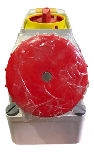 Tomada Sob 63a 3p+t 380/440v 6h Vm Bq Visor S4506dab Steck Vermelho