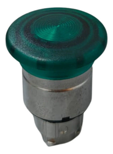 Cabeçote P/ Botão Luminoso Cogumelo Verde Zb4bw433 Schneider Verde Não Se Aplica