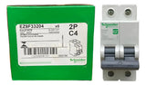Disjuntor Easy9 2p 4a 3ka 400vca Ez9f33204 Schneider