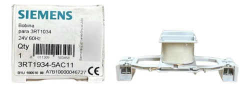 Bobina 3rt1934-5ac11 Para 3rt1034 24v 60hz Siemens