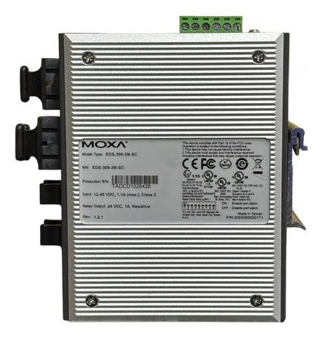 Switch Eds-309-3m-sc Moxa Novo