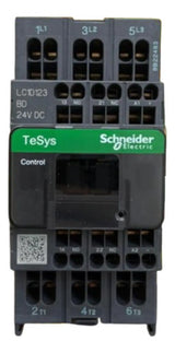Contator Tesys 3p 12a Ac-3 24vcc 1na+1nf Lc1d123bd Schneider 24v
