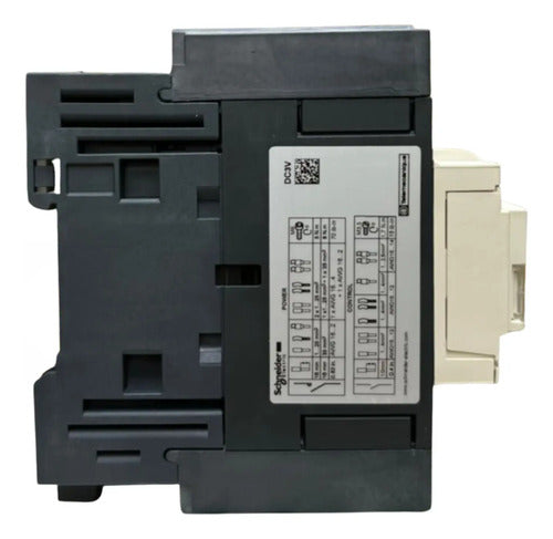 Contator Tesys Deca 3p 40a Ac-3 125vcc Lc1d40agd Schneider 127v