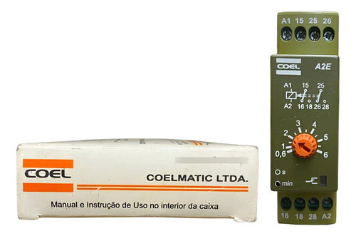 Rele Tempo A2e 6min 110vca Coel 110vca