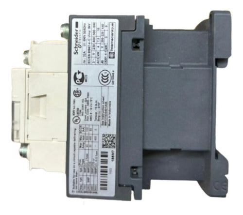Contator Tripolar Lc1d186m7 18a 1na+1nf 220vca Schneider 220 Vca