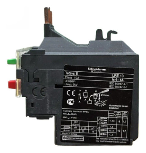 Rele Térmico Lre10 4-6a Schneider 690vca